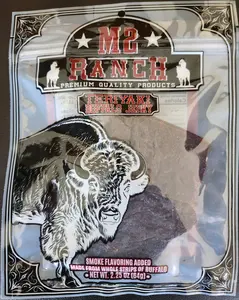 M2 Ranch Buffalo Jerky - Teriyaki flavor