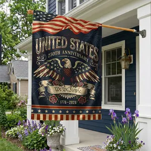 America 250th Anniversary Outdoor Flag – We The People Eagle Banner