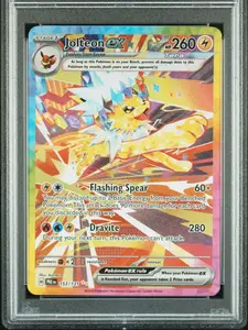 Jolteon ex #153 Prismatic Evolutions Pokemon Card Special Illustration Rare