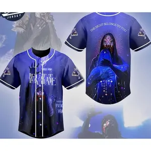 Sleep Token The Night Belongs To You Baseball Jersey POLYESTER ALL ON PRINT st1 E