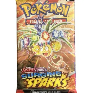 New factory sealed Scarlet and Violet Surging Sparks booster pack