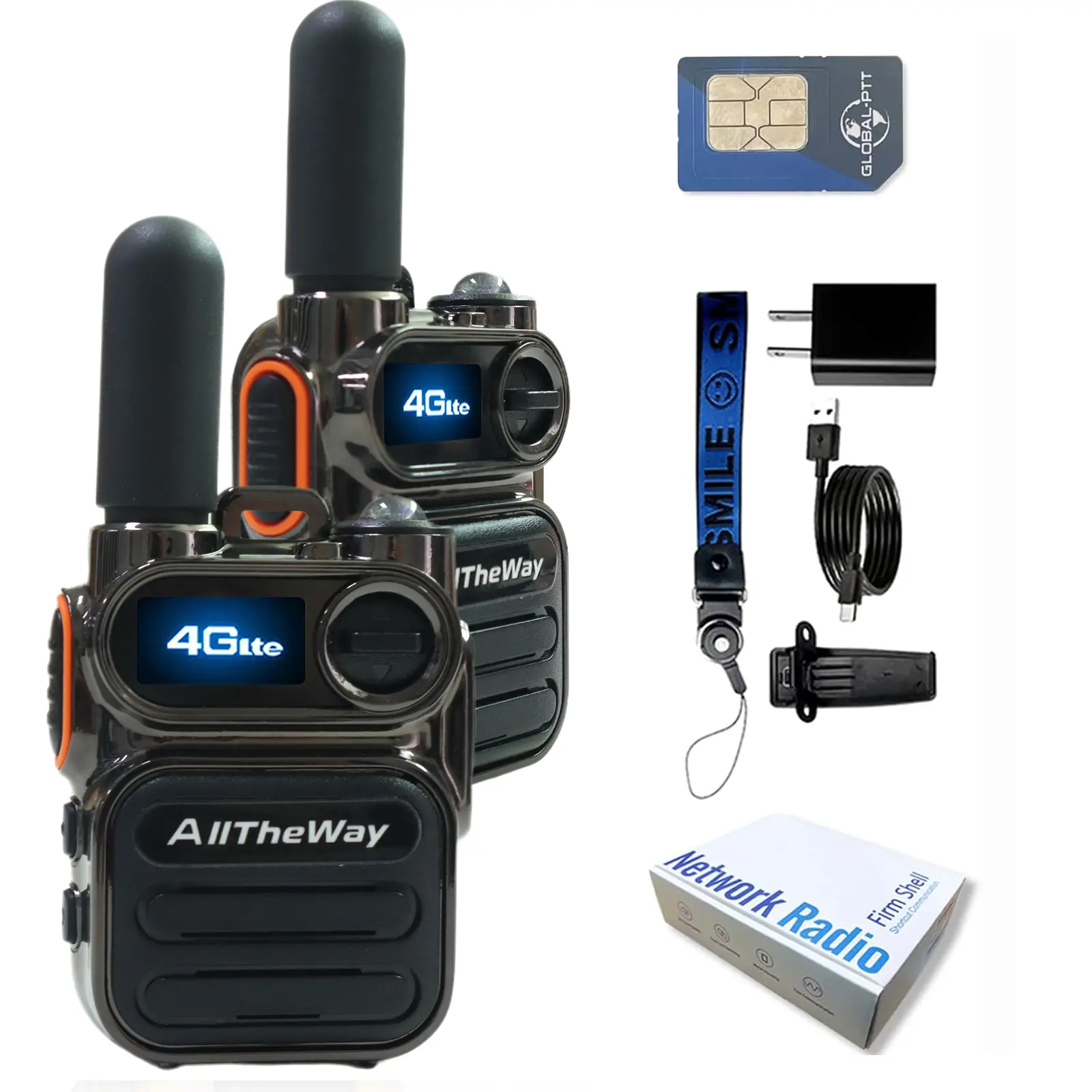 M11 Rechargeable Long Range Global Walkie Talkies two Way Radio 10000 Miles Walkies Talkie for Family Hiking Durable Portable Aluminum Audio Button