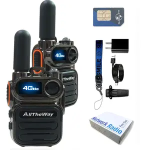 M11 Rechargeable Long Range Global Walkie Talkies two Way Radio 10000 Miles Walkies Talkie for Family Hiking Durable Portable Aluminum Audio Button