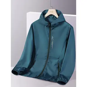 [Sun Bingran's Selection] Men's Ultra-thin Lightweight Sun Protection Jacket with Hood, Breathable Outdoor Sun Protection Clothing for Men and Women, Summer Skin Jacket for Couples, Cool and Ultra-thin with Advanced Technology