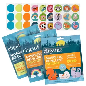 Stick & Go Mosquito Repellent Bundle Patches Style Mix - Animal, Positive Vibes, Solid Colors
