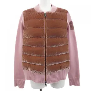 Pre-owned MONCLER Cashmere Small Leather Goods Blend Down Jacket