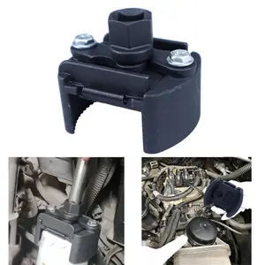 Adjustable Oil Filter Wrench, Dual Claw Design 60-80mm, Toothed Handle, Safe Removal, Compatible with Most Vehicles