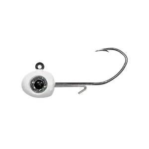 Bait Jighead - 4 pack premium crappie jigheads w/ oversized 3d eye and black nickel sickle hook