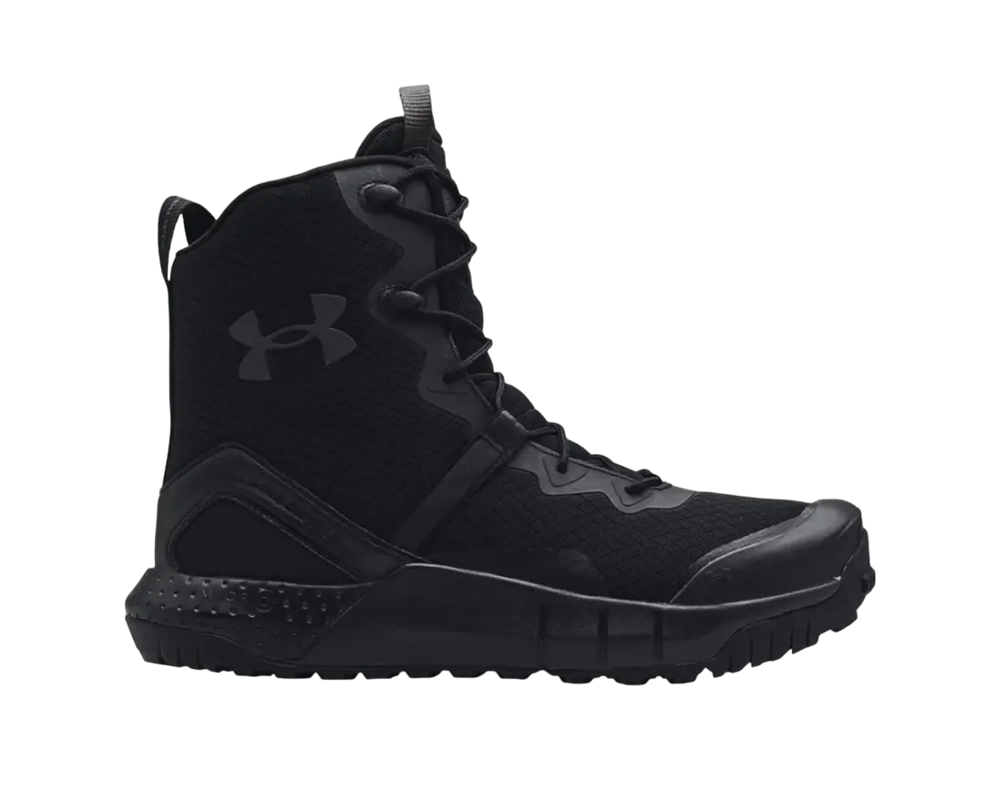 UNDER ARMOUR MENS Micro G Valsetz Zip 8" Tactical Boot 3023748-001 UNDER ARMOUR MENS Micro G Valsetz Zip 8" Tactical Boot 3023748-001