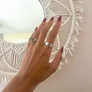 Personalized Zodiac Sign Aluminum Rings - Simone's Little Shoppe