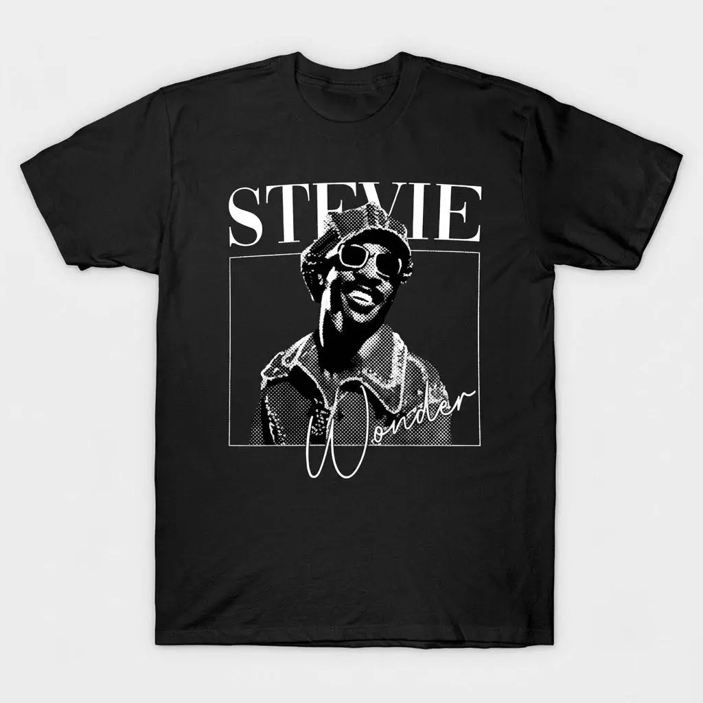 Stevie Wonder - Halftone T-Shirt