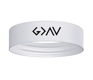 God is Greater Than The Highs and Lows Sports Stretch Headband Black White Sweatband Running Football Soccer Weightlifting Faith Christian Love Jesus Workout Accessories Men Women Teens Youth Kids Scripture Romans 8:28 John 3:16 G>^v G>^∨ G>∧∨ G>/\v