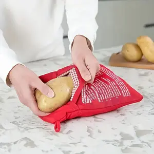 Microwave Potato Cooking Bags, 2 Pack Microwave Roast Potatoes, Quick Baking Tool, Kitchen Tool, Oven Safe, Perfect for Home Use & Gifts