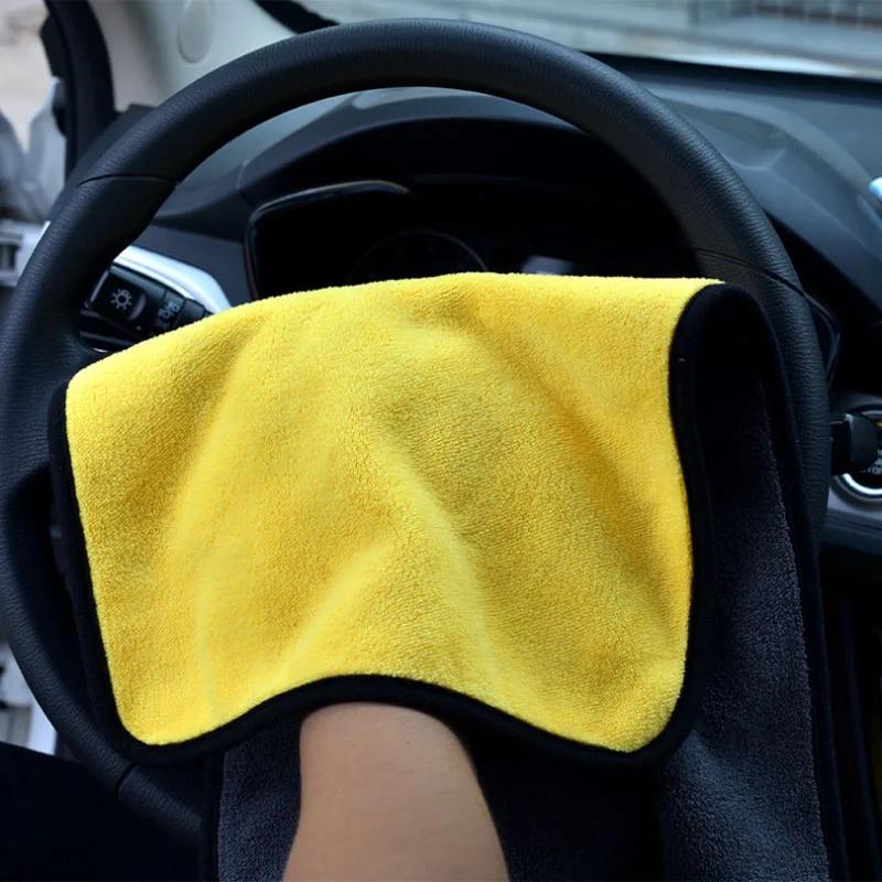 Car Drying Towel Microfiber premium gsm Super Absorbent Car Towel Cleaning Wash Cloth Professional Detailing Car Care Home Cleaning Products