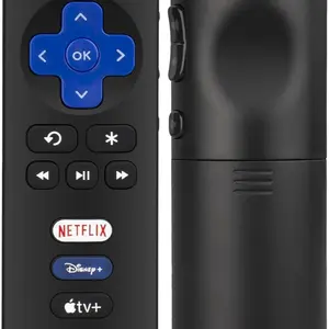 TCL RC280 Remote Control for TCL TV Models 55S21 65S451 43S451 50S451 55S451 75S451 85S451 No Programming Needed Easy Install Replacement with Netflix Hulu Apple TV Disney+ Hot Keys