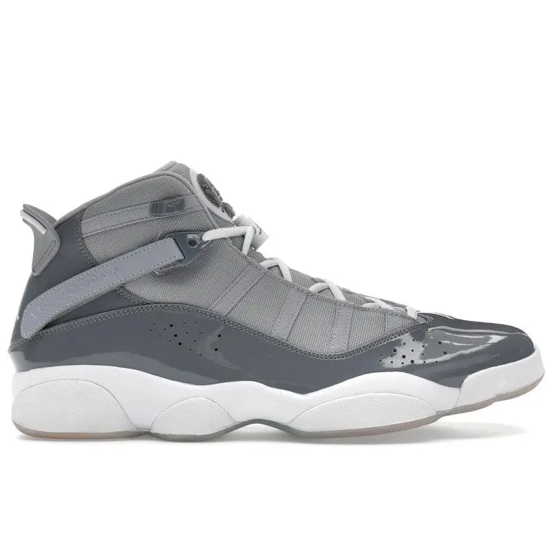 Jordan Men's 6 Rings Cool Grey White, from StockX