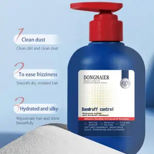 DONGNAIERSelenium Disulfide Dual-Function Shampoo and Conditioner 300ml - Anti-Oily Scalp Shampoo with Anti-Dandruff Effect, Suitable for Any Hair Type - Shampoo