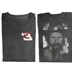 Dale Earnhardt Middle Finger Vintage Style Unisex T-shirt, Racing Middle Finger tshirt, Racing Fan SweatShirt, Nascar Tee, Lovers Racing, Unisex Sweatshirt, Vintage sweatshirt, Trending shirt, Oversize Shirt, Vintage Outfit, Y2k Styles, gift for fan ZJY