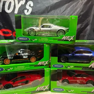 Welly 5 Sport Cars Set 1/24 Diecast