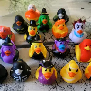 2" Halloween ducks