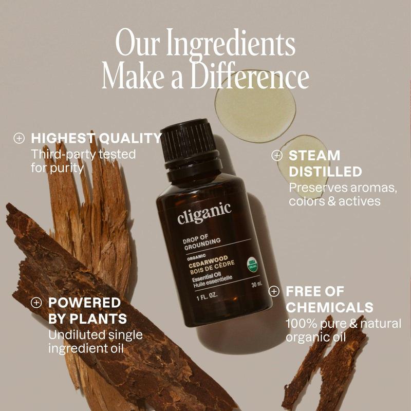 Organic Cedarwood Essential Oil for Aromatherapy and Wellness - Healthcare