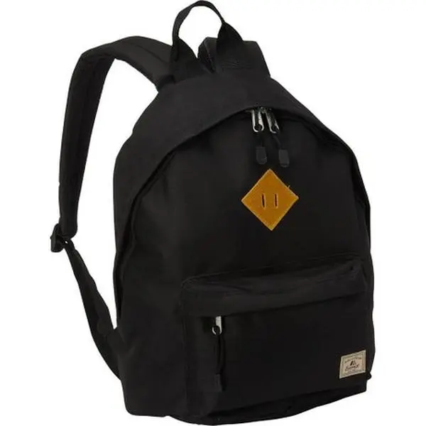 212 MAIN Everest 1045RN-BK Vintage Travel Backpack - Black, Functional Storage Luggage Bag for Travel Use, Travel Backpacks