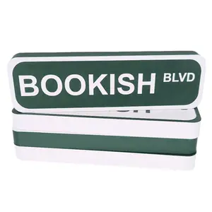 Book Themed Street Sign Decor - 3D Designed and Printed