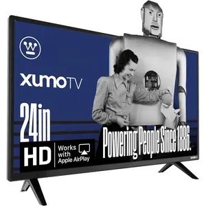 24-inch  TV,  Xumo TV with Full Function Voice Remote, Flat Screen Television w/Dolby Atmos, ,  AirPlay,  & Mobile Connectivity