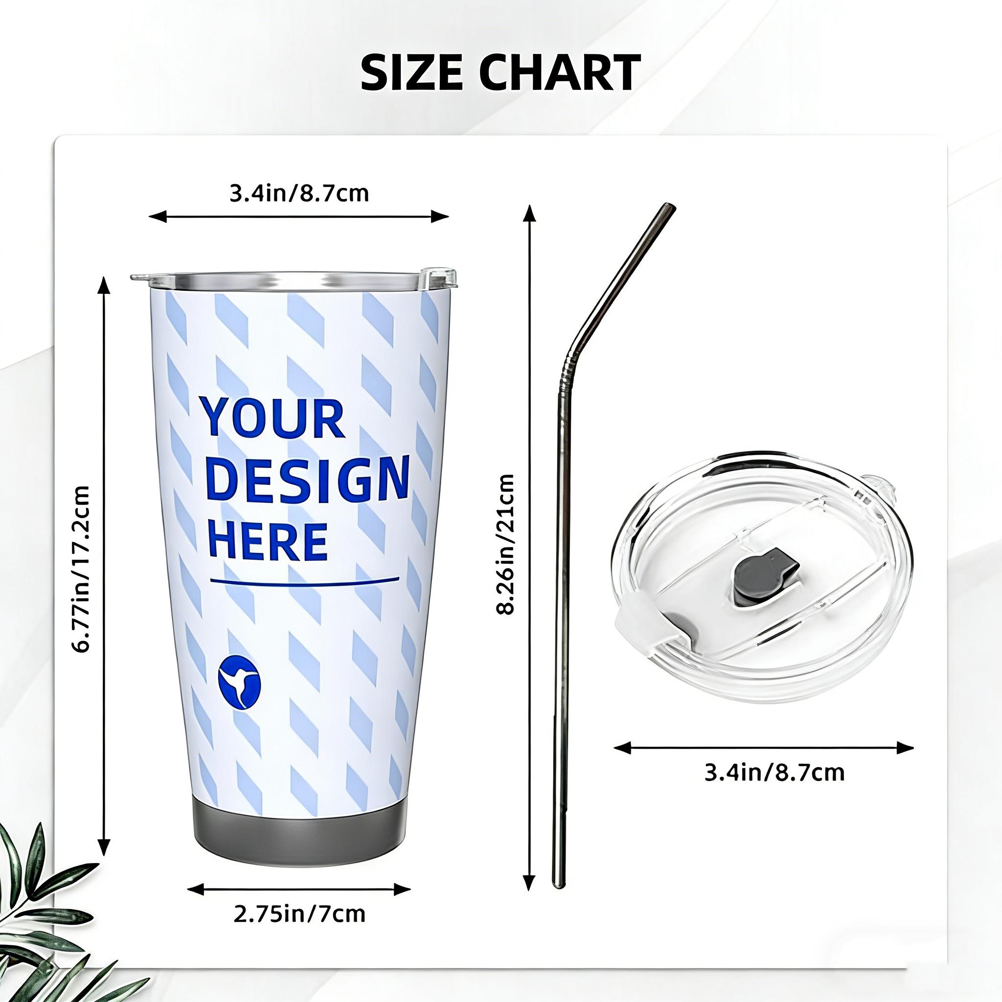World Cup Fans Personalized 20oz Insulated Tumbler with Stainless Steel Straw - Custom Full-Wrap Photo & Name Travel Mug - Silver Rim Vacuum Sealed Cup for Cold & Hot Drinks - Unique Gift Idea Coffee Tea Water Bottles Drinkware