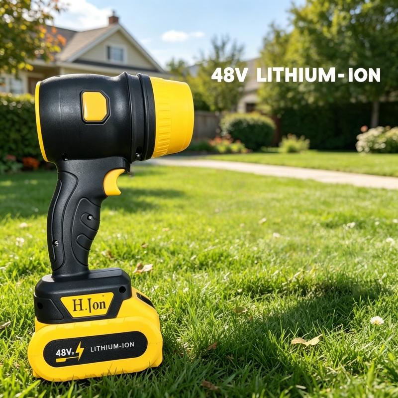 Cordless leaf blower, brushless dust collector, 3400 rpm, 21V mini dry blower fan, handheld electric dust collector for household cleaning, automobiles, outdoor use (tools only), US standard two plug Cordless leaf blower, brushless dust collector, 3400 rpm, 21V mini dry blower fan, handheld electric dust collector for household cleaning, automobiles, outdoor use (tools only), US standard two plug