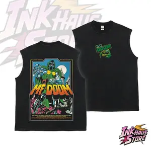 MF DOOM Retro Acid Cotton Tank Top