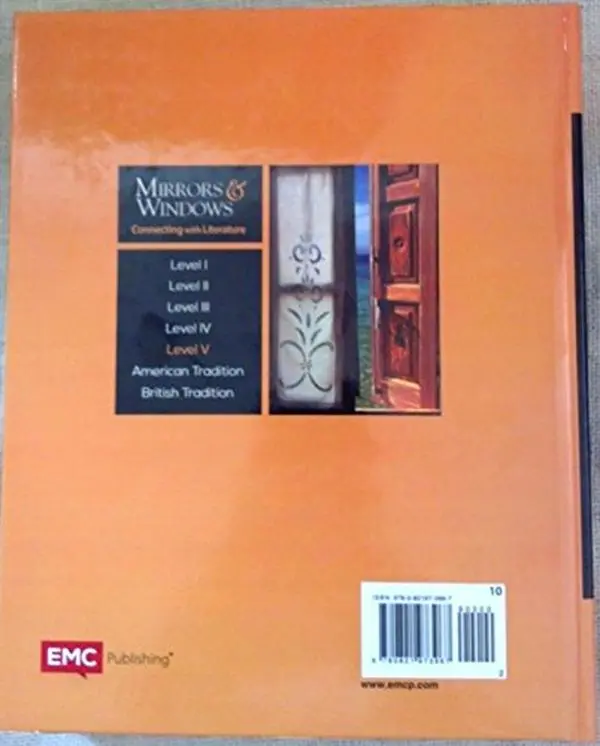 USED-Mirrors and Windows: Connecting with Literature, Grade 10 Level V by EMC by EMC Publishing (Hardcover)