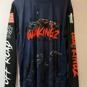 Navy blue jersey