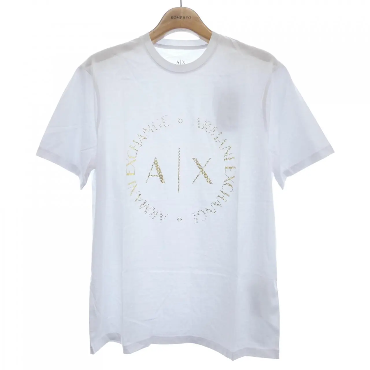 Pre-owned Giorgio Armani Cotton Small Leather Goods Armani Exchange T Shirt