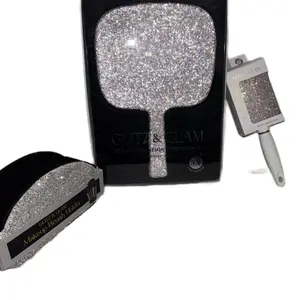 Glitz And Glam Handheld Mirror - 3 Piece Set