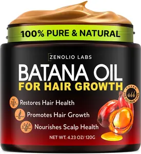100% Pure & Unrefined - Raw Natural Dr. Sebi Botana Oil - Scalp Health, Strengthens, Thickens & Hydrates - Repairs Split Ends - Prevents Hair Loss for Men & Women