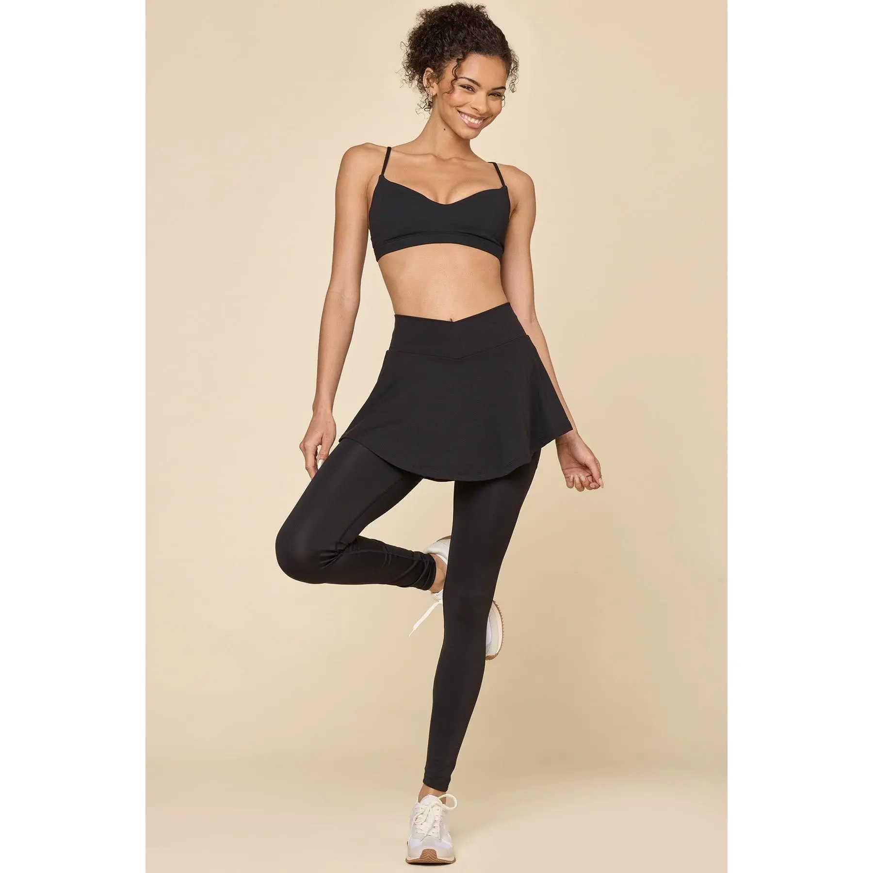 Crisscross Hourglass® Sklegging - Black