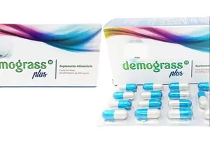2 Demograss PLUS 60 DAY Supply GUARANTEED Original Demograss 2 MESES 60 CAPSULES