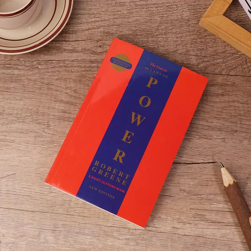 【The 48 Laws of Power】-Robert Greene English Trade Paperback Book Workbook, Compact International Edition with Fan-Focused Actionable Strategies, Art of Timing, Avoid Manipulation Guidance for Managers & Career Enthusiasts to Build Authority, Books, Fans,