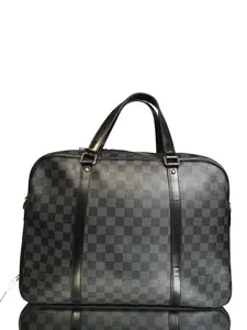Pre-owned LOUIS VUITTON France Professional & Technology Bags Damier Graphite Canvas Leather Briefcase