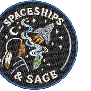 Indigenous future patch 1- spaceships and sage