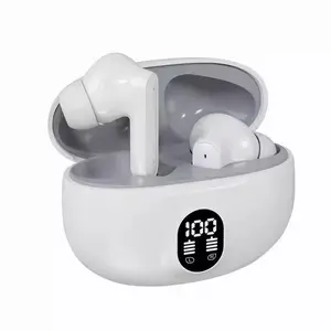 Mini Wireless Bluetooth Earbuds Noise Cancelling Long Battery Life Dual-Ear Sports Headphones