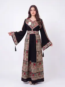 Aseel Thobe - Women's Patterned Thobe - Perfect for Eid, Ramadan, Dresses for Her
