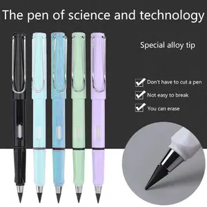 【FaddishDeal】1-9 Pcs HB Infinity Pencil with Eraser,Inkiess  Pencils, Forever Pencil That Doesn't Need To Be Sharpened Springtok, mechanical pencils.excellent gifts for Christmas and new year，Must-buy on Black Friday