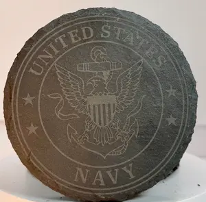 Slate Coaster US Navy