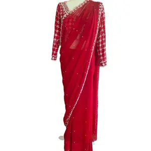 Casual and Elegant Handwork Boutique Sari for Women