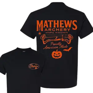 2025 Halloween Mathews Archery T-Shirt – Proudly American Made 2-Sided Tactical Gear Graphic – Tee Hoodie & Sweatshirt, Unisex Menswear & Womenswear Tops Collection