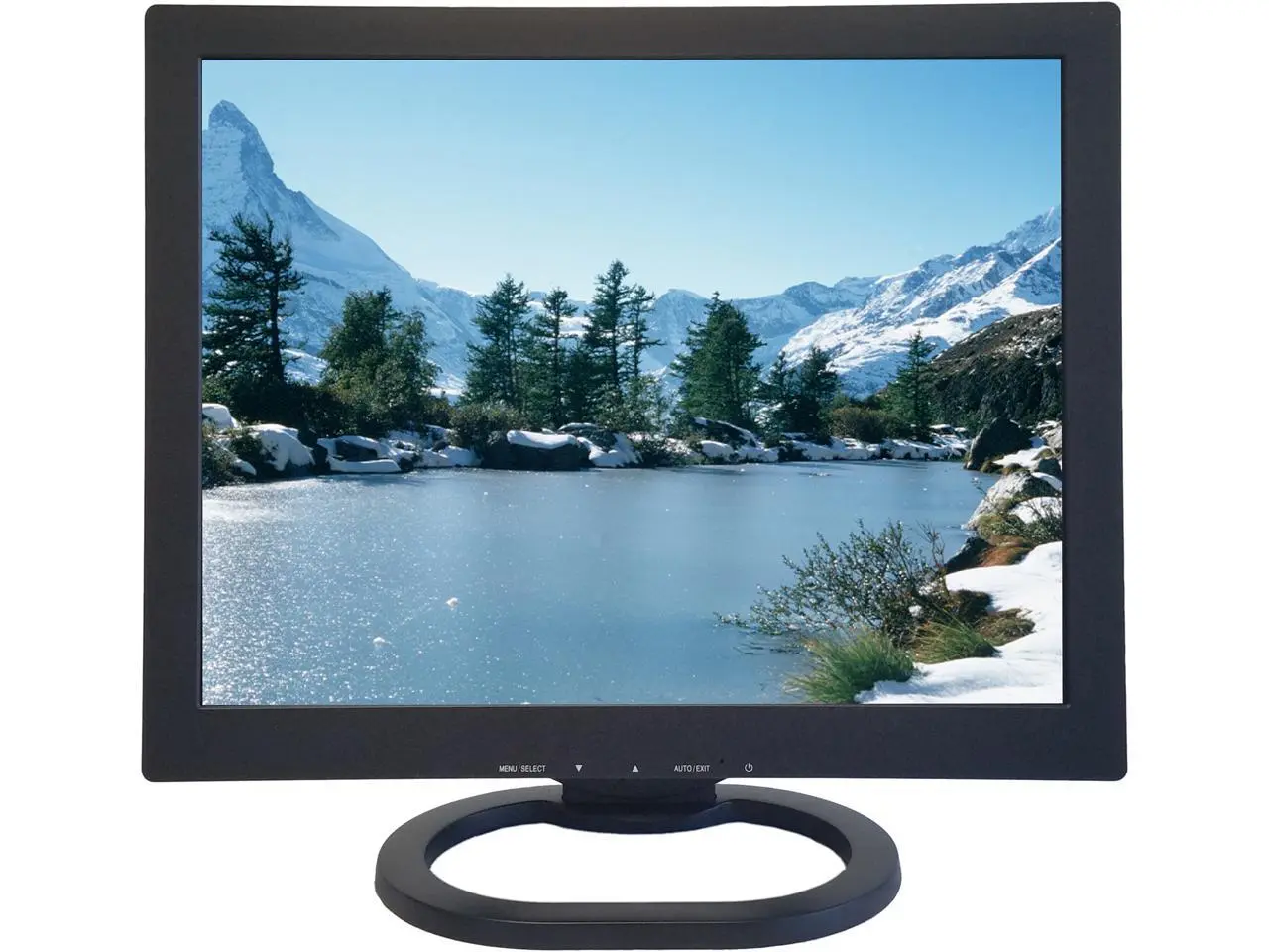 ViewEra V151BN2 Black 15" LCD/LED Security Computer Monitor, 350cd/m2, 700:1, BNC In/Out, D-Sub