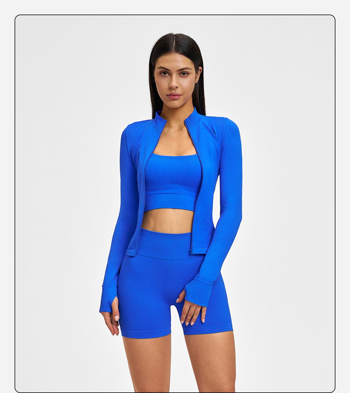 MFNIM Women’s Seamless Yoga Set – Cross-Back Design, Tight Fitness Wear, High-Stretch Running Workout Set