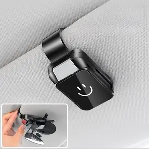 Universal Car Sunglasses Holder, Durable Abs Material, One-Hand Operation, Fits All Vehicles, Fashionable and Practical Eyewear Organizer, Multifunctional Car Organizer, Car Accessories